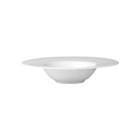 PASTA PLATE-280mm 65mm WIDE FLAT RIM CHELSEA (0909) (*94028*) = PACK OF 6 X EACHES
