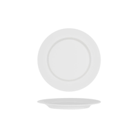 SCHONWALD ALLURE ROUND PLATE FLAT w/RIM 260mm (*SH9120026*) = PACK OF 6 X EACHES