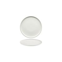 SCHONWALD SHIRO ROUND COUPE FLAT PLATE 170x20mm WHITE (*SH9251217*) = PACK OF 12 X EACHES