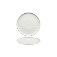 SCHONWALD SHIRO ROUND PLATE FLAT COUPE 210x23mm WHITE (*SH9251221*) = PACK OF 12 X EACHES