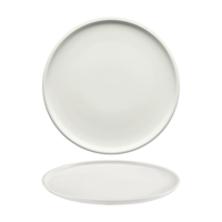 SCHONWALD SHIRO ROUND PLATE FLAT COUPE 280x26mm WHITE (*SH9251228*) = PACK OF 6 X EACHES