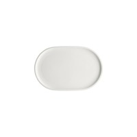 SCHONWALD SHIRO OVAL PLATTER COUPE 230x160x20mm WHITE (*SH9252223*) = PACK OF 6 X EACHES