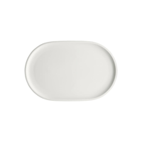 SCHONWALD SHIRO OVAL PLATTER COUPE 300x194x23mm WHITE (*SH9252230*) = PACK OF 6 X EACHES