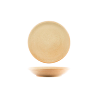 TABLEKRAFT ARTISTICA ROUND COUPE PLATE 210x30mm FLAME (*98345*) = PACK OF 4 X EACHES