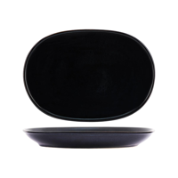 TABLEKRAFT ARTISTICA OVAL COUPE PLATTER 305x210mm MIDN BLUE (*98748*) =  1 X EACH
