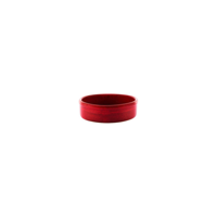 TABLEKRAFT ARTISTICA ROUND TAPAS DISH 110x30mm REACTIVE RED (*98210*) = PACK OF 4 X EACHES