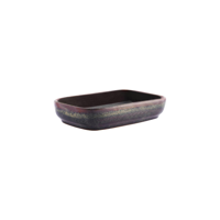 TABLEKRAFT ARTISTICA RECT DISH 170x105x40mm REATIVE BROWN (*98839*) = PACK OF 4 X EACHES