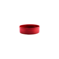 TABLEKRAFT ARTISTICA ROUND TAPAS DISH 140x45mm REACTIVE RED (*98214*) = PACK OF 4 X EACHES