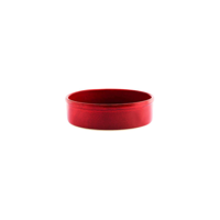 TABLEKRAFT ARTISTICA ROUND TAPAS DISH 160x45mm REACTIVE RED (*98216*) = PACK OF 4 X EACHES