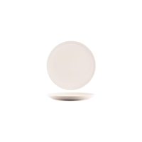 TABLEKRAFT ARTISTICA ROUND PLATE ROLLED EDGE 190x21mm SAND (*98485*) = PACK OF 4 X EACHES