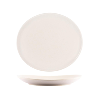 TABLEKRAFT ARTISTICA OVAL COUPE PLATE 295x250x35mm SAND (*98481*) = PACK OF 4 X EACHES