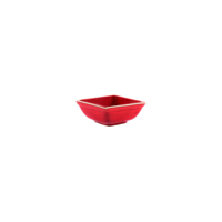 TABLEKRAFT ARTISTICA SQUARE SAUCE DISH 80x35mm REACTIVE RED (*98207*) = PACK OF 6 X EACHES