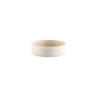 TABLEKRAFT ARTISTICA ROUND TAPAS DISH 140x45mm SAND (*98474*) = PACK OF 4 X EACHES