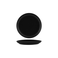TABLEKRAFT TK BLACK ROUND COUPE PLATE 240x10mm BLACK (*909560*) = PACK OF 3 X EACHES