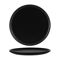 TABLEKRAFT TK BLACK ROUND COUPE PLATTER 330x10mm BLACK (*909564*) = PACK OF 2 X EACHES