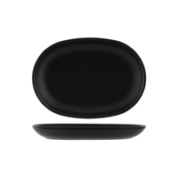 TABLEKRAFT TK BLACK OVAL SERVING PLATTER 310x215mm BLACK (*909542*) = PACK OF 3 X EACHES