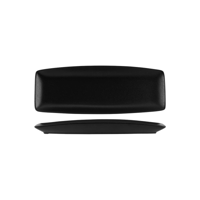 TABLEKRAFT TK BLACK RECTANGULAR PLATTER 330x140x32mm BLACK (*909583*) = PACK OF 3 X EACHES