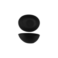 TABLEKRAFT TK BLACK TRIANGULAR BOWL 160x350x70mm BLACK (*909575*) = PACK OF 4 X EACHES