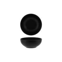 TABLEKRAFT TK BLACK CEREAL BOWL 160x55mm BLACK (*909547*) = PACK OF 4 X EACHES