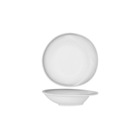 TABLEKRAFT BISTRO ORGANIC FLARED BOWL 232x220mmFROSTED STEEL (*903058*) = PACK OF 3 X EACHES