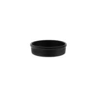 TABLEKRAFT TK BLACK ROUND DISH/TAPAS 120x30mm BLACK (*909552*) = PACK OF 6 X EACHES