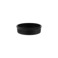 TABLEKRAFT TK BLACK ROUND DISH/TAPAS 140x45mm BLACK (*909554*) = PACK OF 6 X EACHES