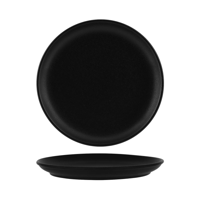 TABLEKRAFT TK BLACK ROUND COUPE PLATE 270x10mm BLACK (*909562*) = PACK OF 3 X EACHES