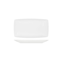 TABLEKRAFT CORE WHITE PLATTER-RECTANGLE COUPE 360x200x38mm (*92071*) = PACK OF 2 X EACHES