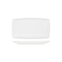TABLEKRAFT CORE WHITE PLATTER-RECTANGLE COUPE 415x235x43mm (*92072*) = PACK OF 2 X EACHES