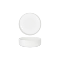 TABLEKRAFT CORE WHITE ROUND SHARE SERVING BOWL 200x50mm (*91097*) = PACK OF 3 X EACHES