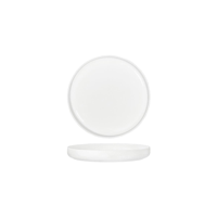 TABLEKRAFT CORE WHITE ROUND DEEP COUPE PLATE 200x30mm (*91091*) = PACK OF 4 X EACHES
