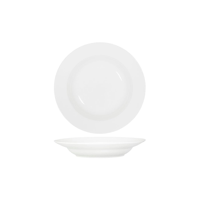 TABLEKRAFT CORE WHITE PASTA/SOUP BOWL DEEP-270x52mmRIM SHAPE (*91052*) = PACK OF 3 X EACHES