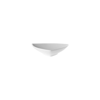 TABLEKRAFT CORE BANQUET TRIANGLE DISH WHITE 102x102x25m (*901725*) = PACK OF 12 X EACHES
