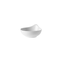 TABLEKRAFT CORE BANQUET CANAPE DISH W/HDL WHITE 100x45m (*901737*) = PACK OF 12 X EACHES