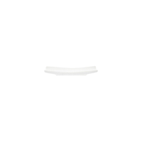TABLEKRAFT CORE WHITE RECTANGULAR SERVER-200x70x30mm CURVED (*92044*) = PACK OF 6 X EACHES