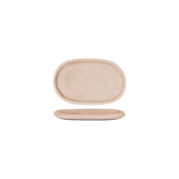 TABLEKRAFT NATURALS SIERRA BEIGE OVAL PLATE 210x135mm CLAY (*905258*) = PACK OF 6 X EACHES