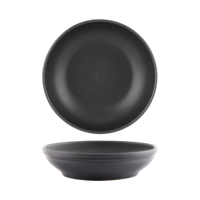 TABLEKRAFT ARTISTICA ROUND BOWL FLARED 230x55mm SLATE (*98137*) = PACK OF 2 X EACHES