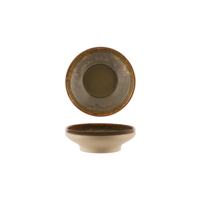 TABLEKRAFT SOHO ROUND BOWL FOOTED 153x50mm BURNT SIENNA (*908918*) = PACK OF 6 X EACHES