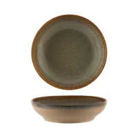 TABLEKRAFT SOHO ROUND BOWL FLARED 230x55mm BURNT SIENNA (*908915*) = PACK OF 4 X EACHES