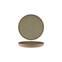 TABLEKRAFT SOHO ROUND DEEP COUPE PLATE 255x32mm BURNT SIENNA (*908933*) = PACK OF 6 X EACHES