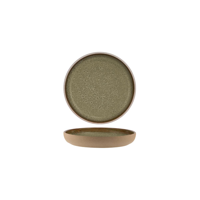 TABLEKRAFT SOHO ROUND DEEP COUPE PLATE 175x28mm BURNT SIENNA (*908935*) = PACK OF 6 X EACHES