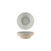 TABLEKRAFT SOHO ROUND BOWL FOOTED 153x50m REACTIVE LIMESTONE (*908618*) = PACK OF 6 X EACHES