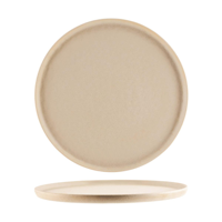 TABLEKRAFT SOHO ROUND PLATTER 330x15mm STONE (*908835*) = PACK OF 2 X EACHES