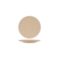 TABLEKRAFT SOHO ROUND PLATE 200x10mm STONE (*908830*) = PACK OF 6 X EACHES