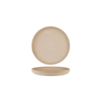 TABLEKRAFT SOHO ROUND DEEP COUPE PLATE 235x30mm STONE (*908827*) = PACK OF 6 X EACHES
