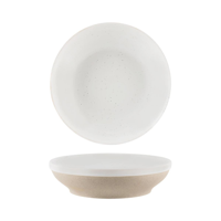 TABLEKRAFT SOHO ROUND COUPE BOWL 230x55mm WHITE PEBBLE (*908515*) = PACK OF 4 X EACHES