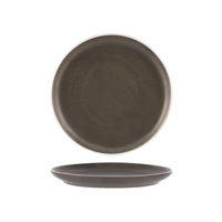 TABLEKRAFT URBAN ROUND COUPE PLATE 265x28mm DARK GREY (*908310*) = PACK OF 4 X EACHES
