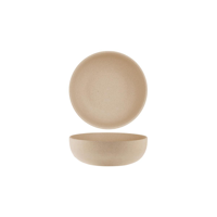 TABLEKRAFT SOHO ROUND DEEP BOWL 170x55mm STONE (*908837*) = PACK OF 6 X EACHES