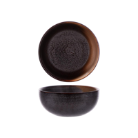 TABLEKRAFT URBAN ROUND DEEP BOWL 153x66mm COFFEE DUST (*907716*) = PACK OF 4 X EACHES