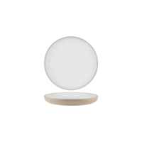 TABLEKRAFT SOHO ROUND DEEP COUPE PLATE 235x30mm WHITE PEBBLE (*908534*) = PACK OF 6 X EACHES